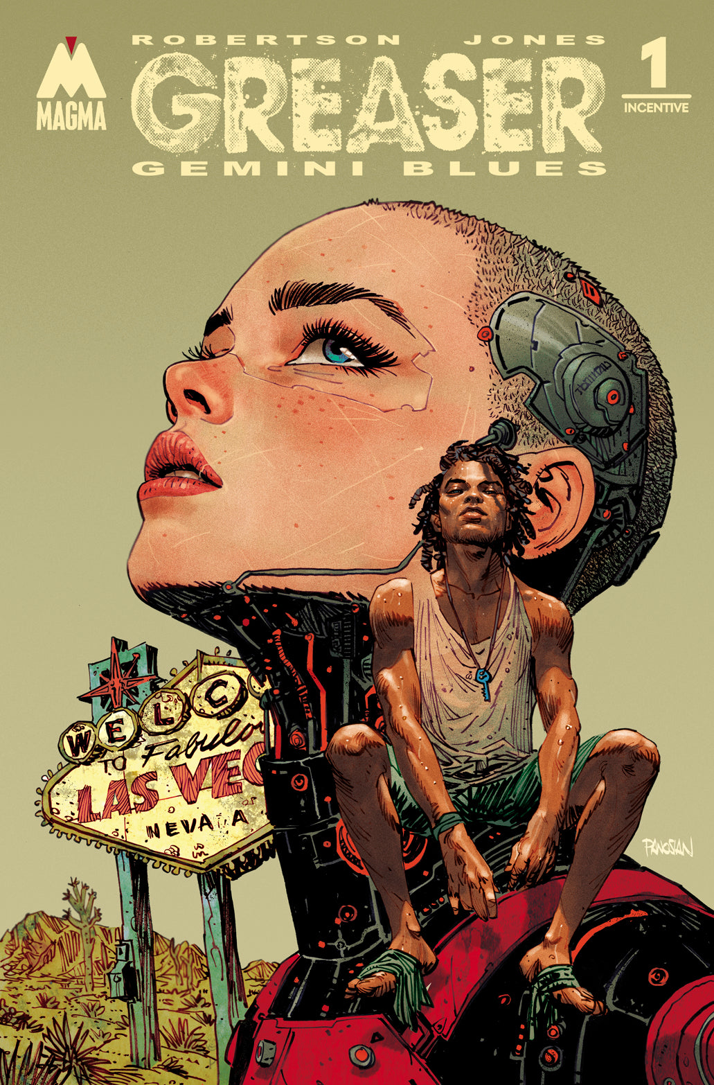 Greaser #1 SDCC 2025 Metal Variant